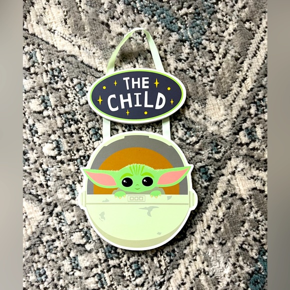 “Star Wars The Child” Little Boys Door Hanger - Picture 3 of 3